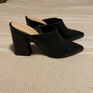 Aldo Black Mules